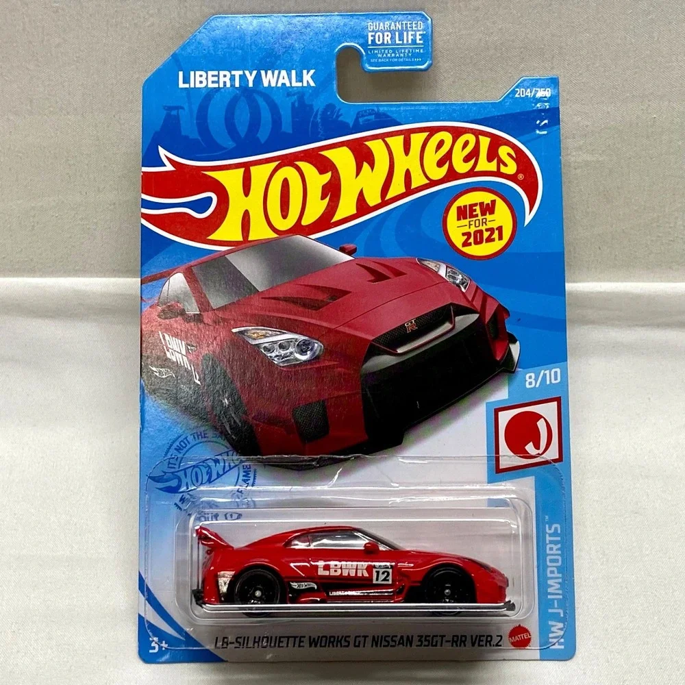 Hot Wheels Liberty Walk LB-Silhouette Works Nissan 35GT-RR Ver.2  Red J-Imports